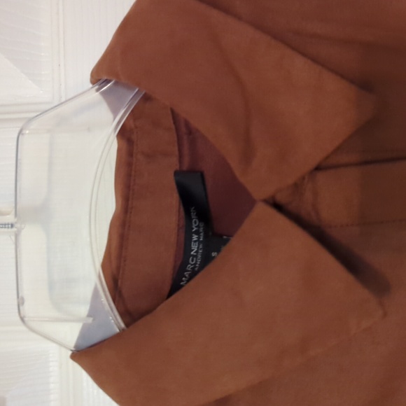 NWT MARC NEW YORK RUFFLE SLEEVE BUTTON FRONT SMALL - Picture 5 of 11